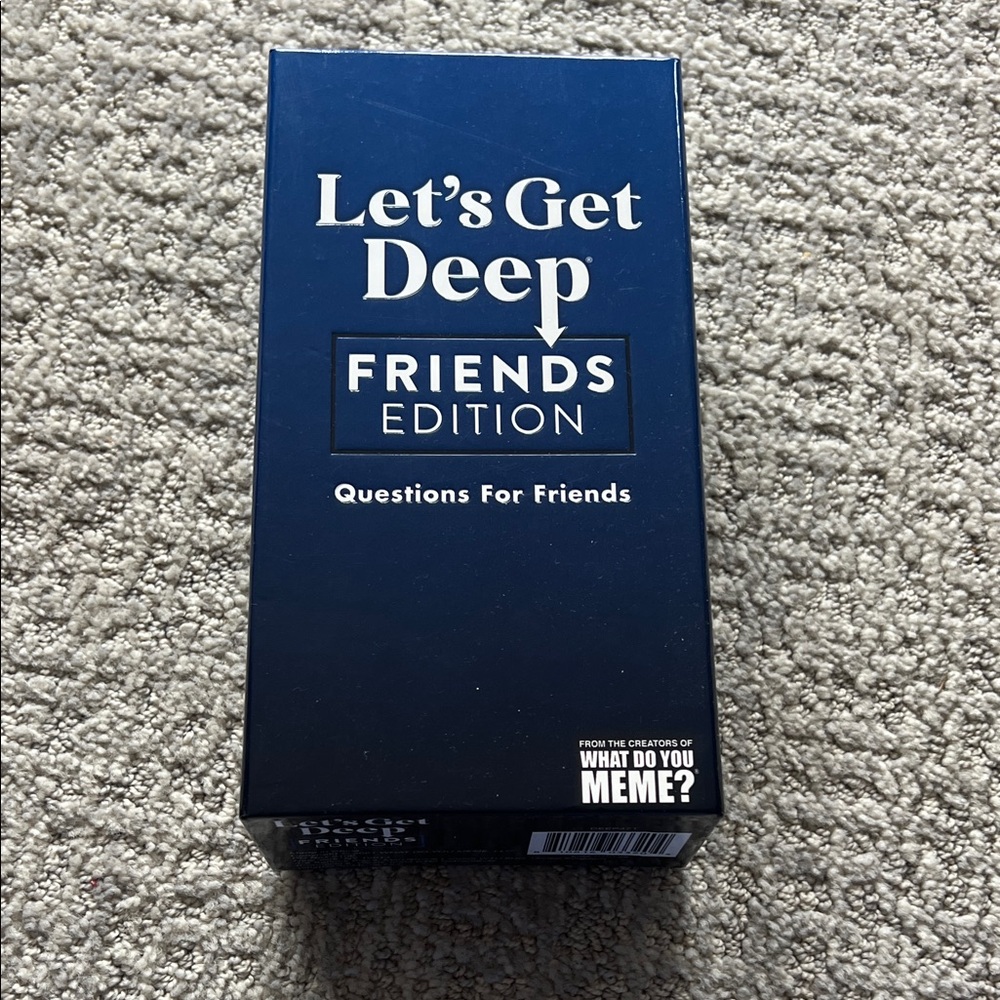 Let's Get Deep Friends Edition Game